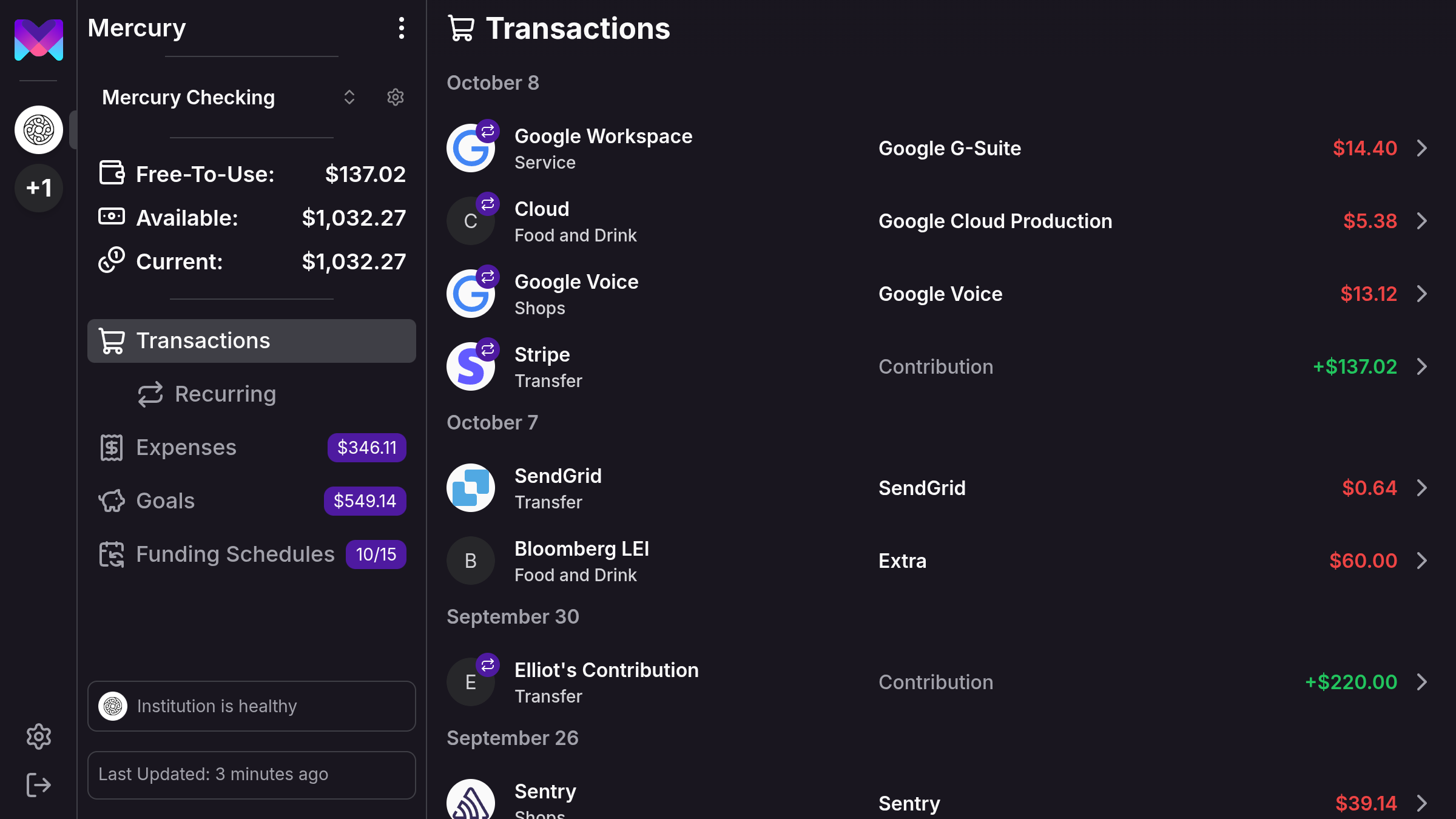 monetr Screenshot