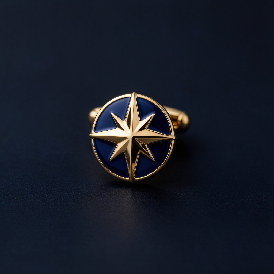 Regal Enamel Cufflinks