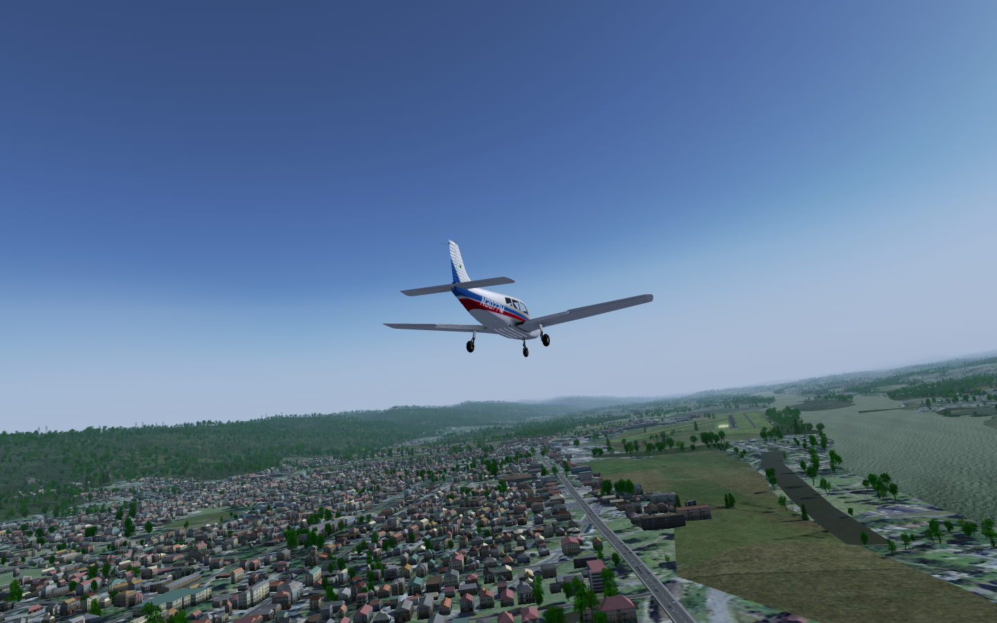 flightgear scenery