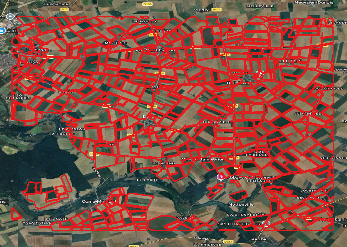 France — FTW on Sentinel-2