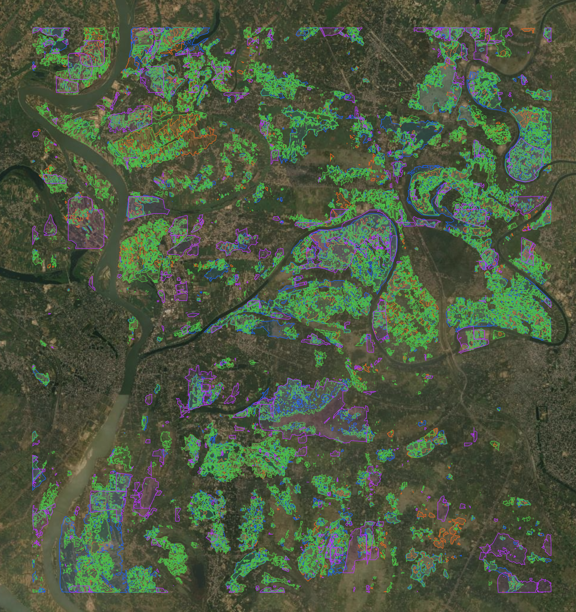 India — FTW on Sentinel-2