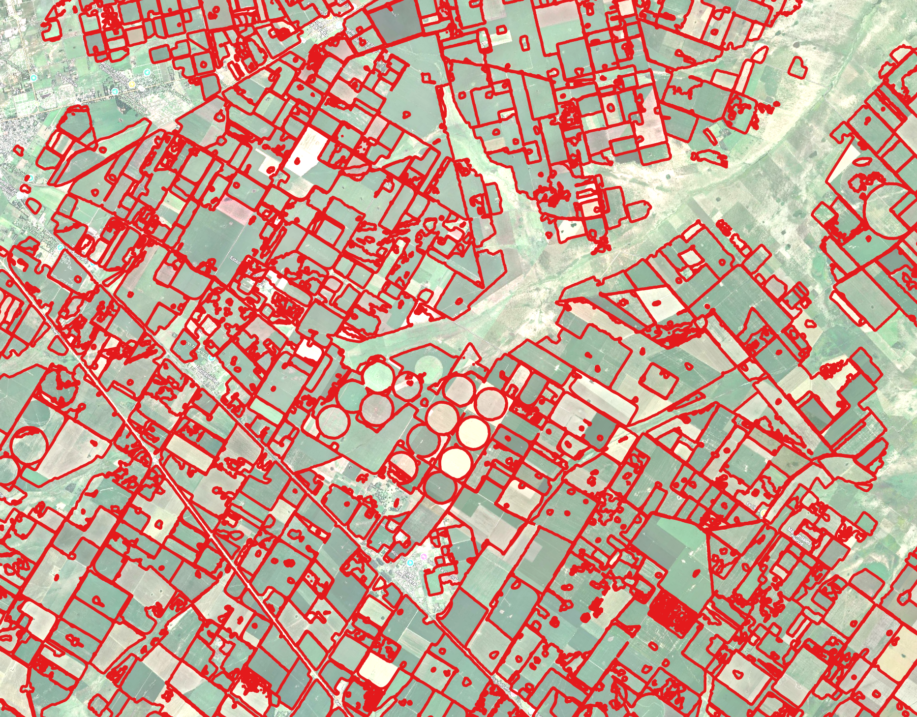 TESSERA + LULC + SAM2