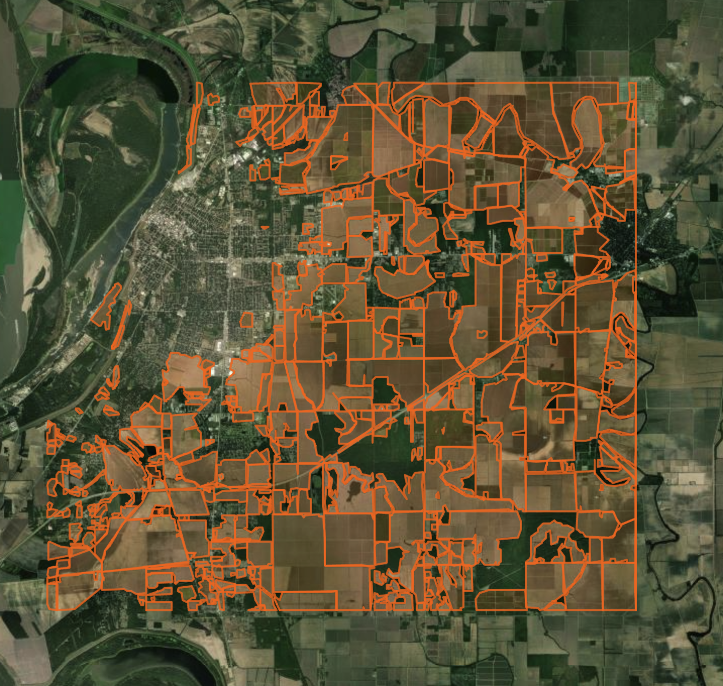 Mississippi Alluvial Plain — DA on SPOT