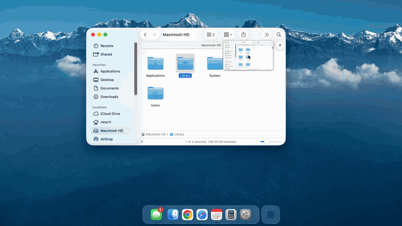 Tungsten Edge taskbar demo