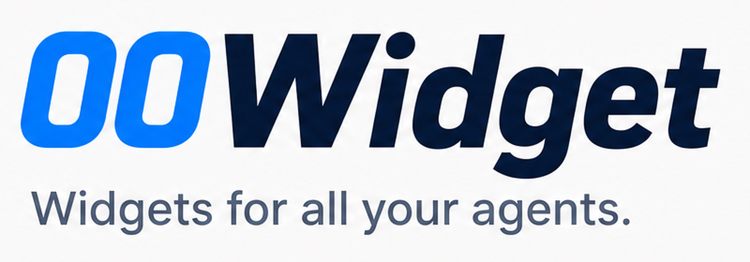 00Widget — Widgets for all your agents.