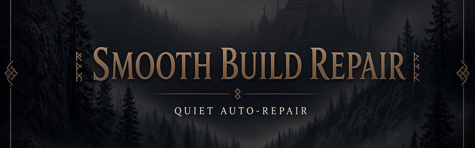 Smooth Build Repair - Quiet auto-repair