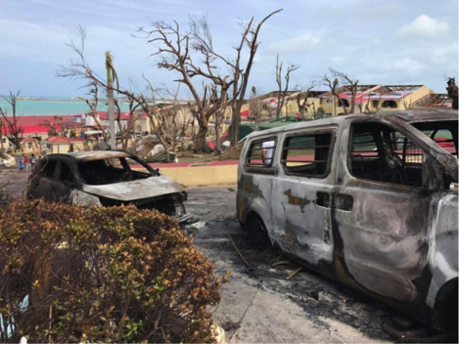 Personal photo of St. Marteen after Hurrican Irma
