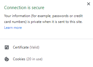 Not Secure