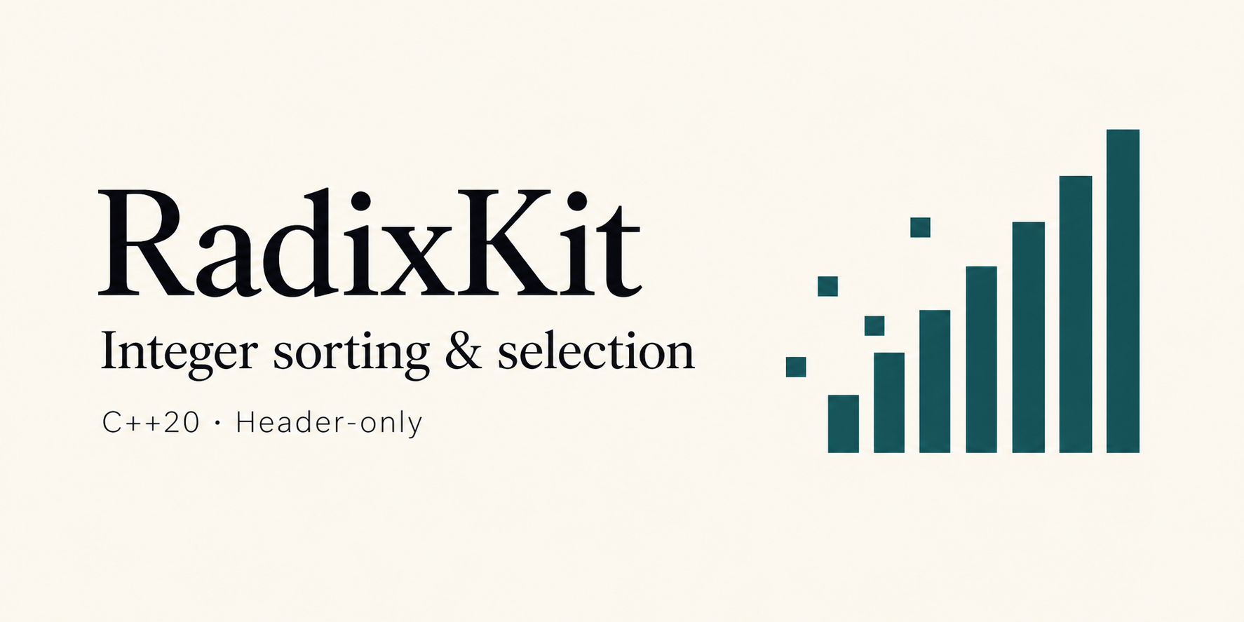 RadixKit — Integer sorting and selection