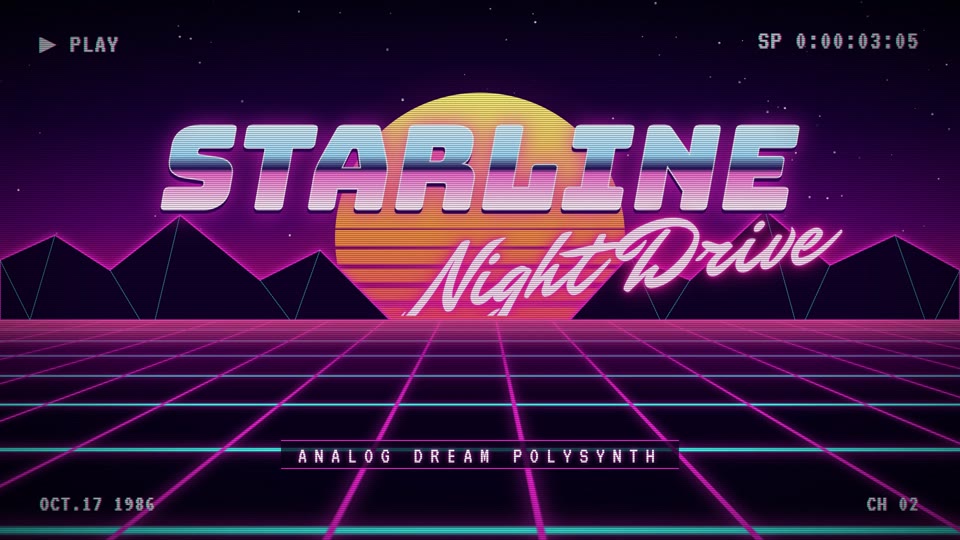 Synthwave Grid
