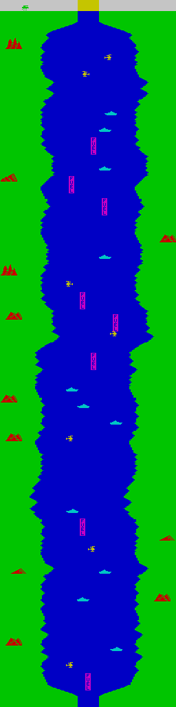 River Raid Level 1