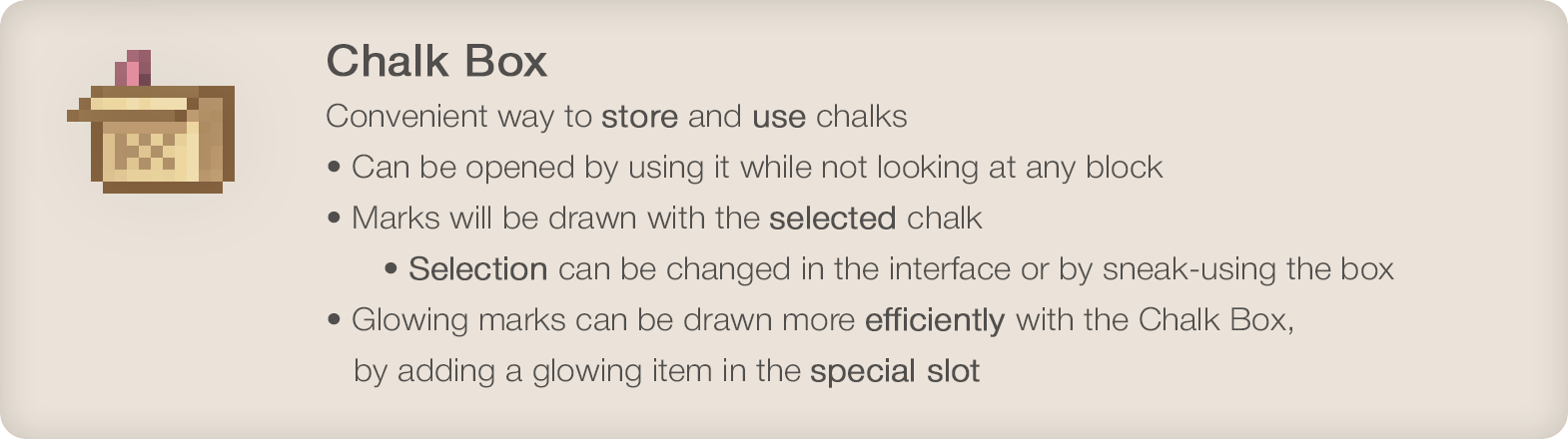 Chalk Box