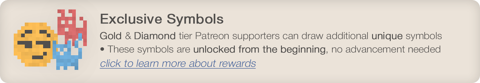 Exclusive Symbols