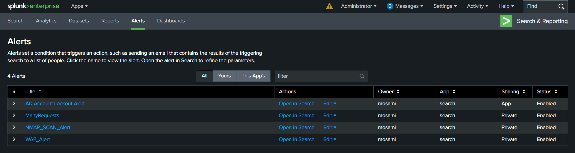 Alerts