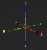 Clipping Cube Handles Actor with UE Left handed Location-Gizmo Arrows