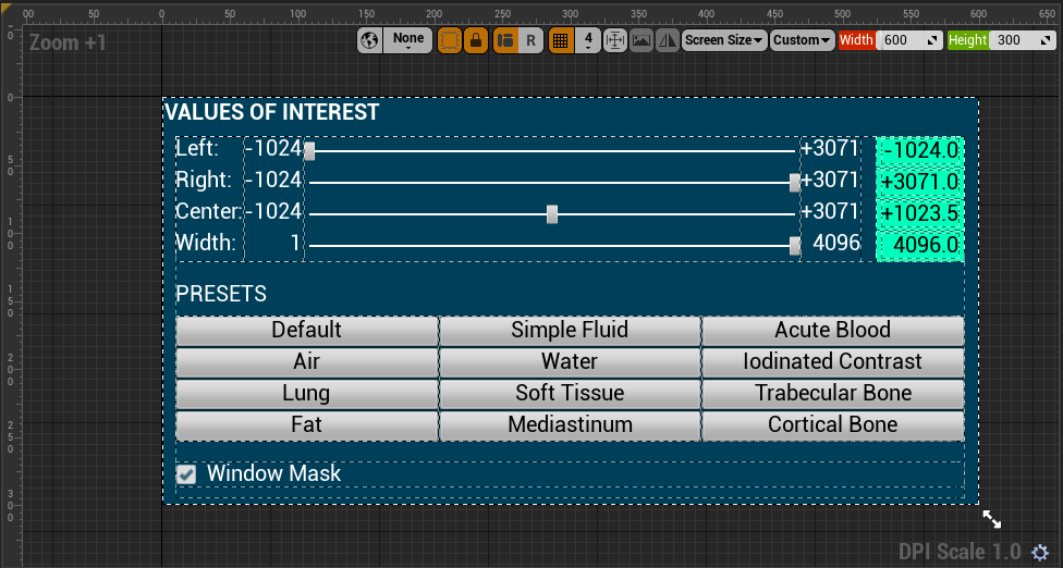 User Widget Blueprint WBP_VOI