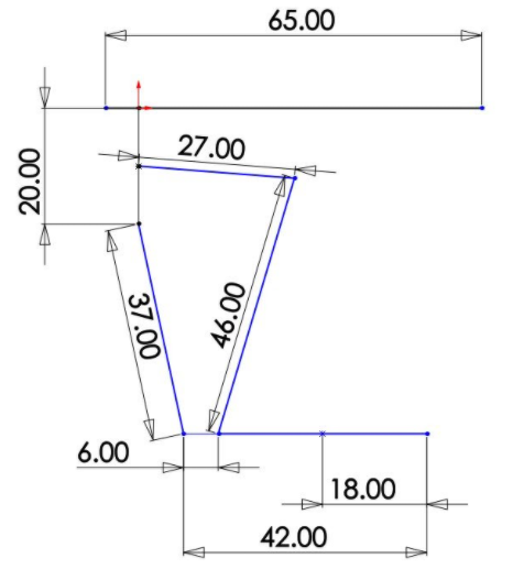 leg linkage dimensions