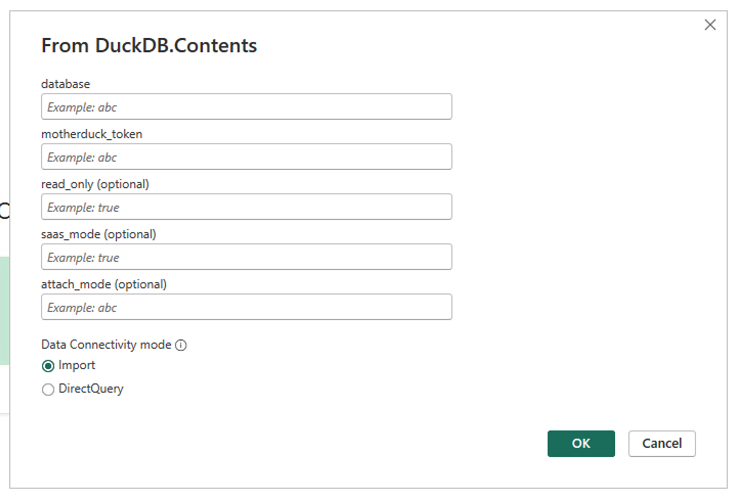 Connect to Database
