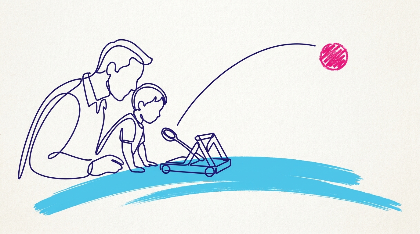 Build a Mini Catapult with Your Kids: The STEM Project That Makes Physics Click