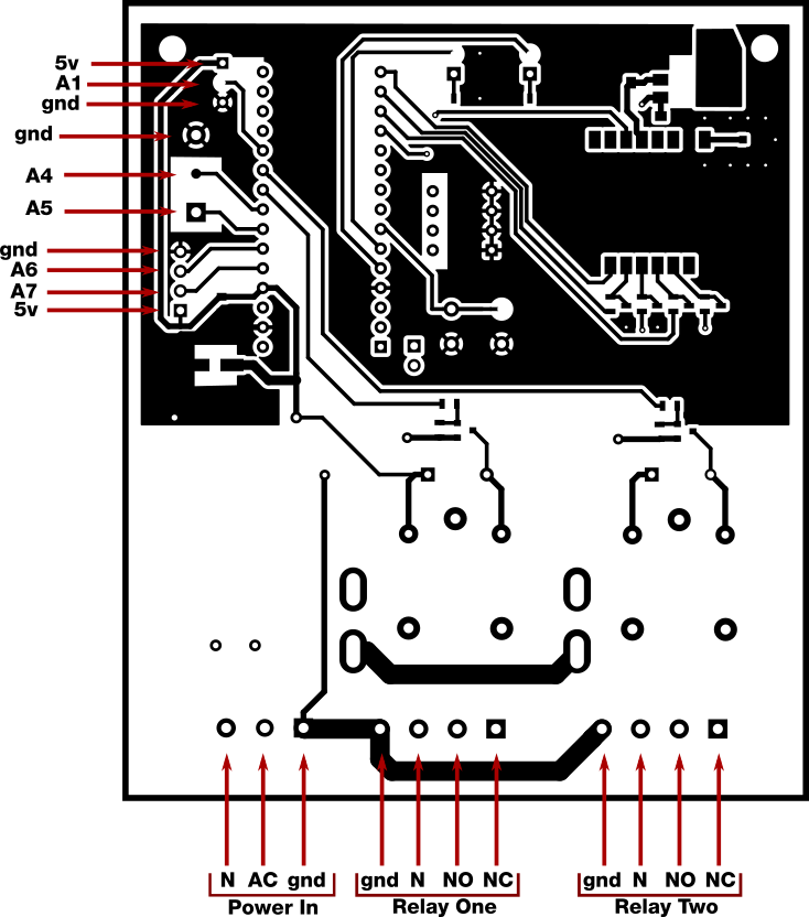 LORA remote relays, from the project README
