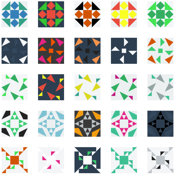 Sample icons