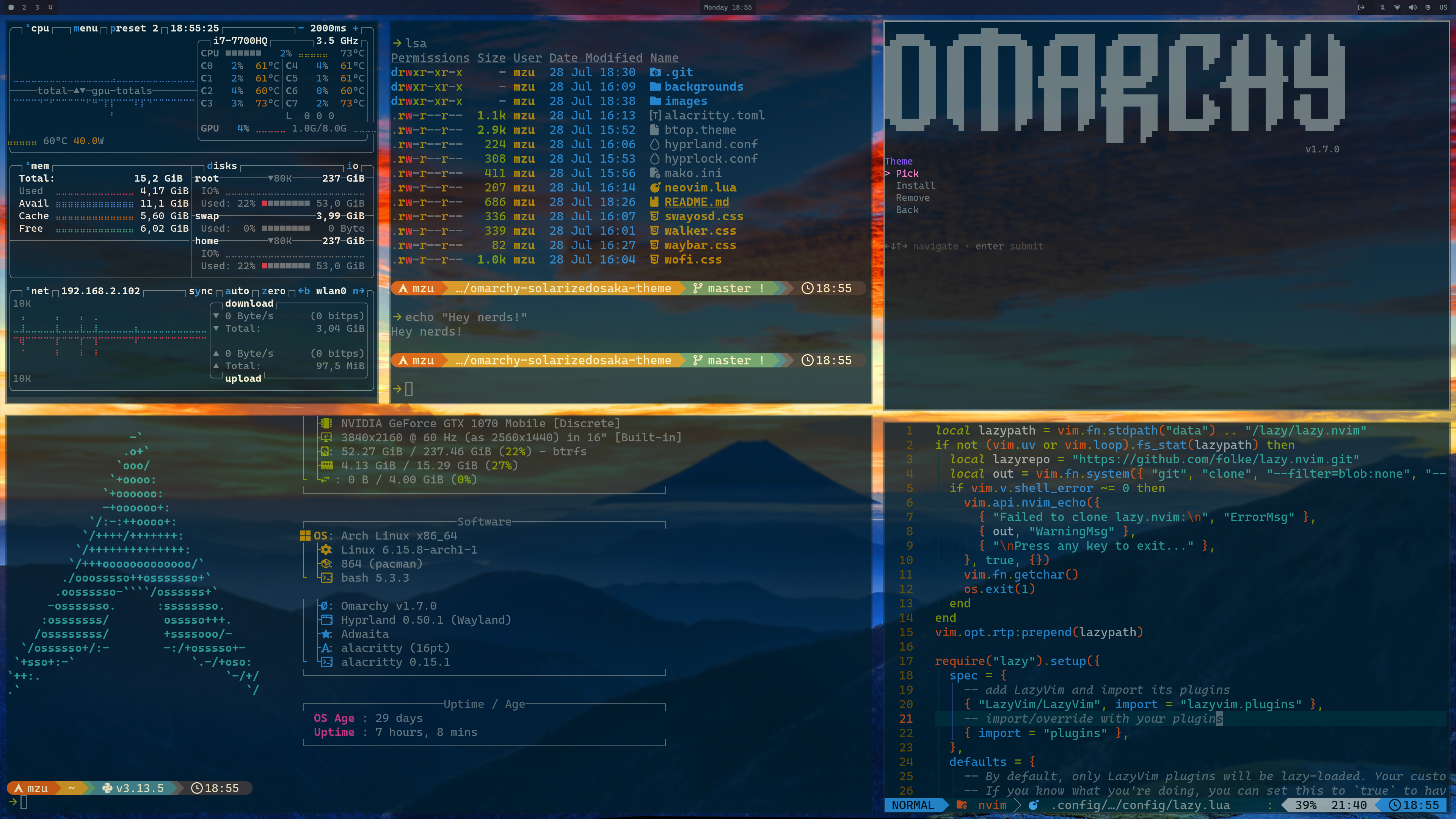 Solarized Osaka Preview