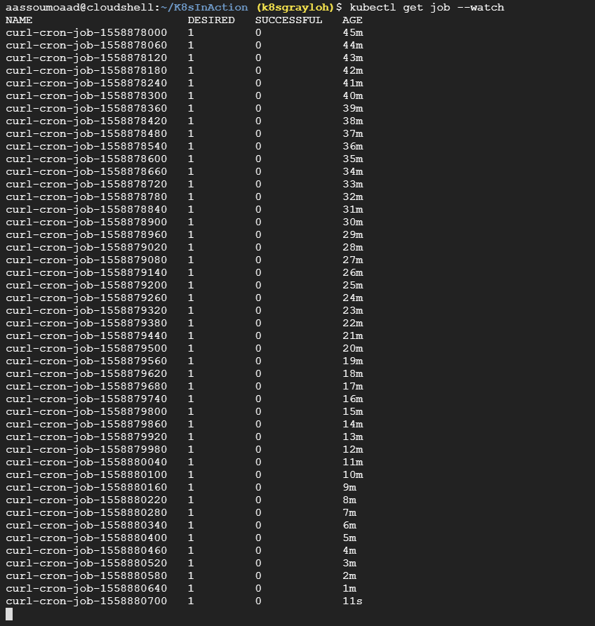 command result