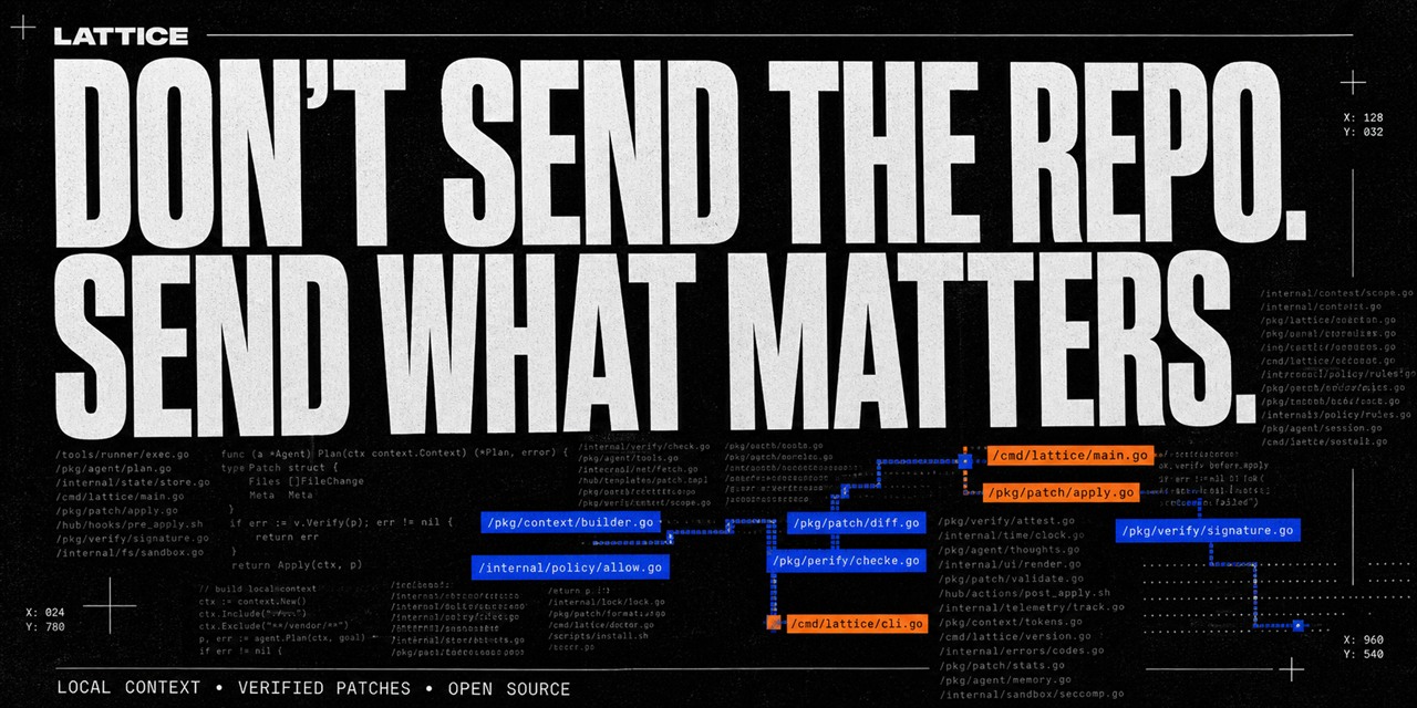 Lattice: don't send the repo, send what matters