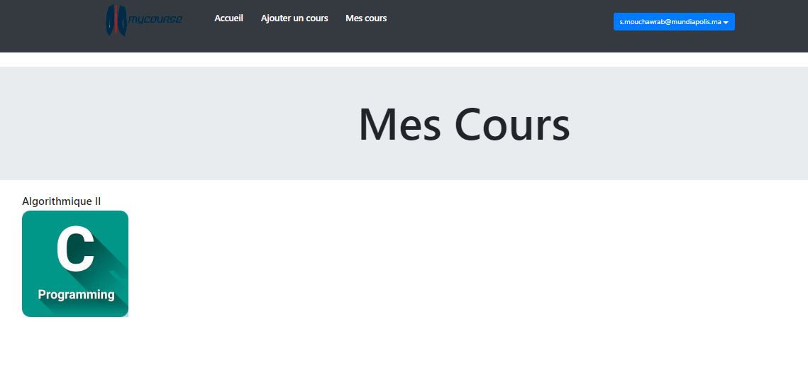 GitHub - moustaphaOut/myCourse · GitHub