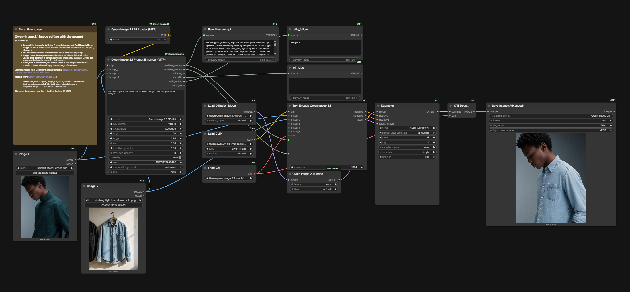 Edit workflow