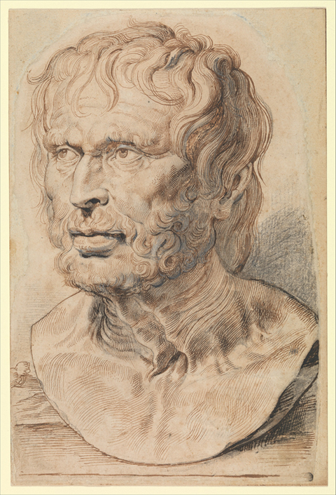 Bust of Psuedo-Seneca by Peter Paul Rubens