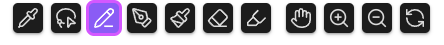 Top toolbar