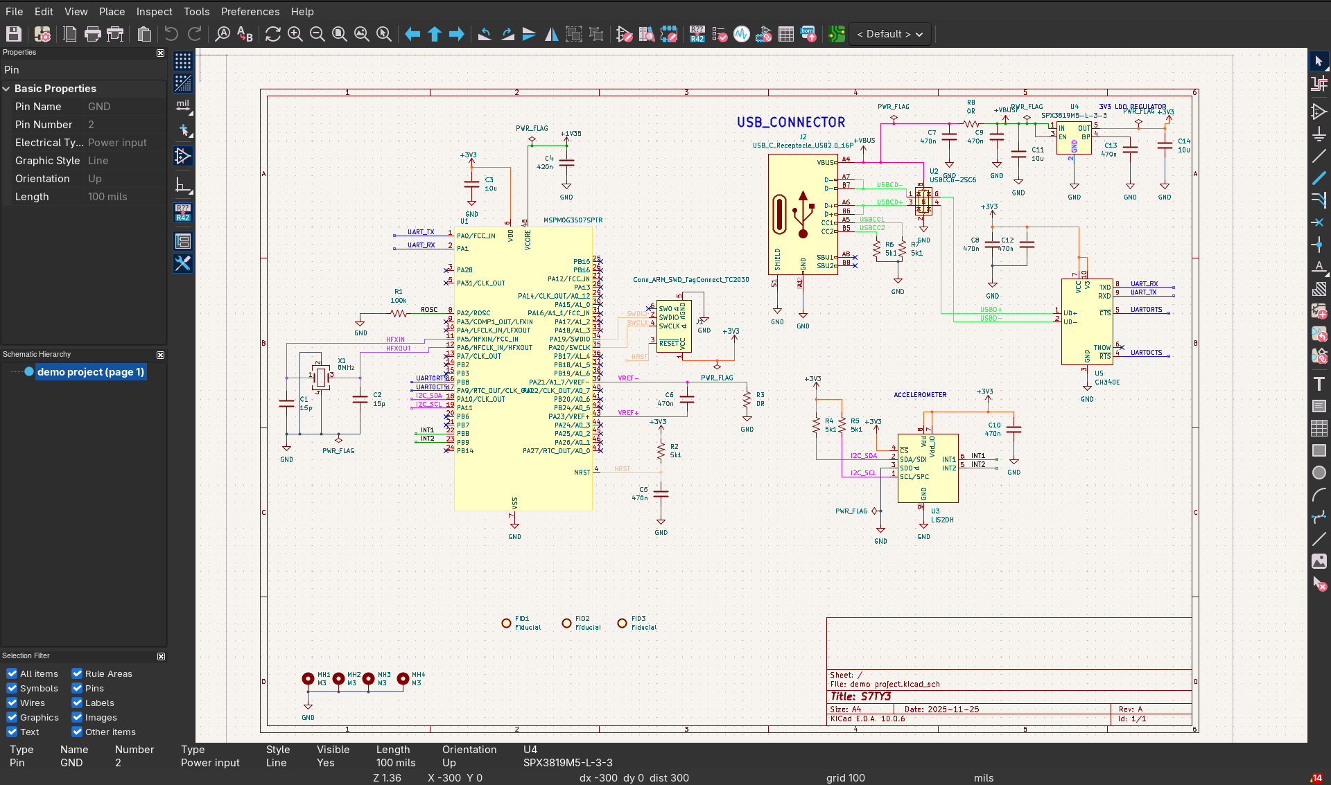 Kicad refresher, from the project README
