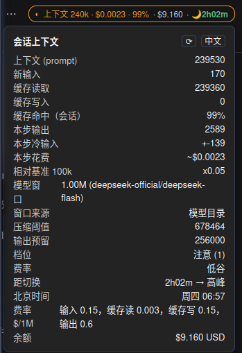 会话上下文面板(中文)