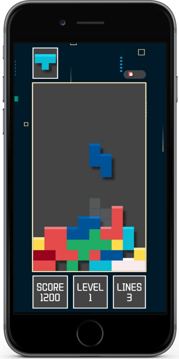 React tetris mobile 1