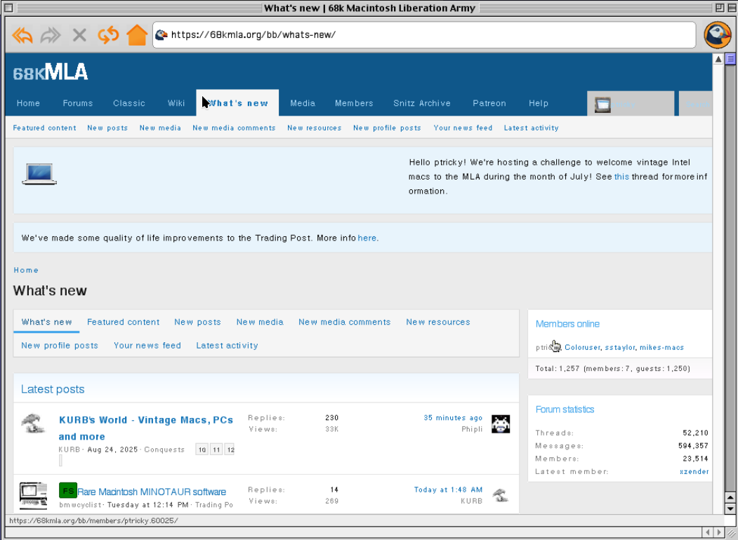 68kmla.org in MacSurf 2.0