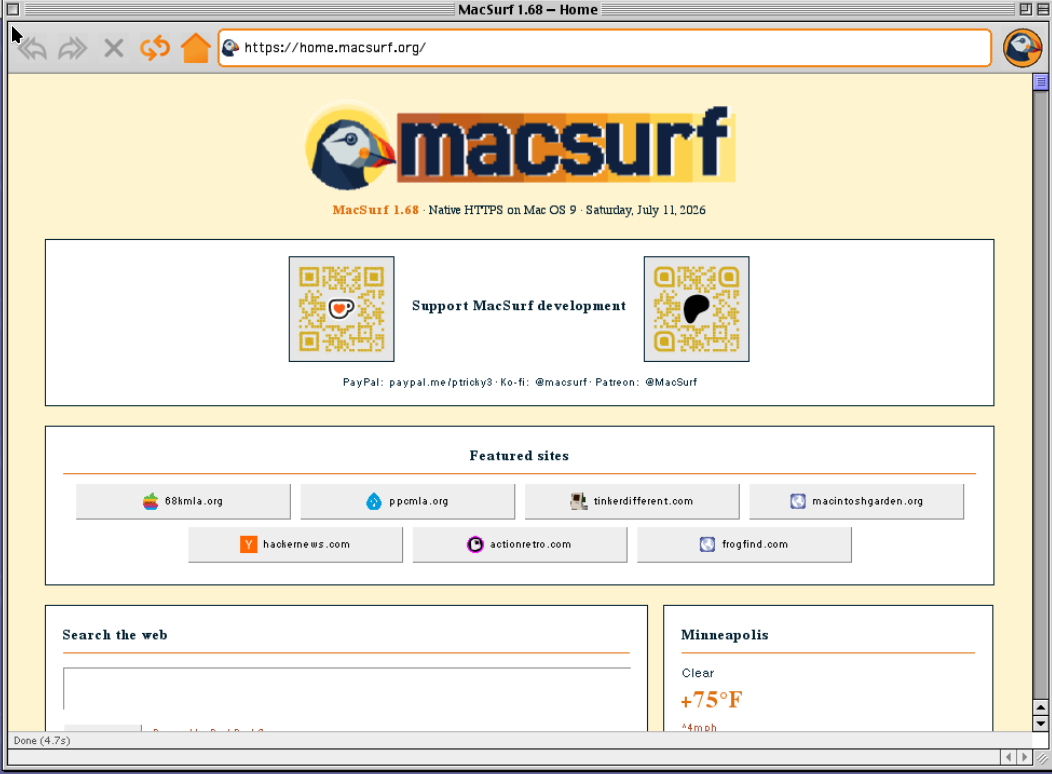 home.macsurf.org over native HTTPS