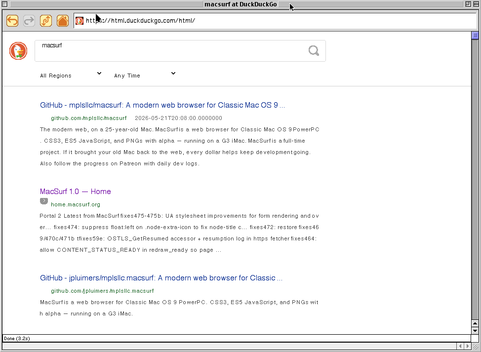DuckDuckGo search