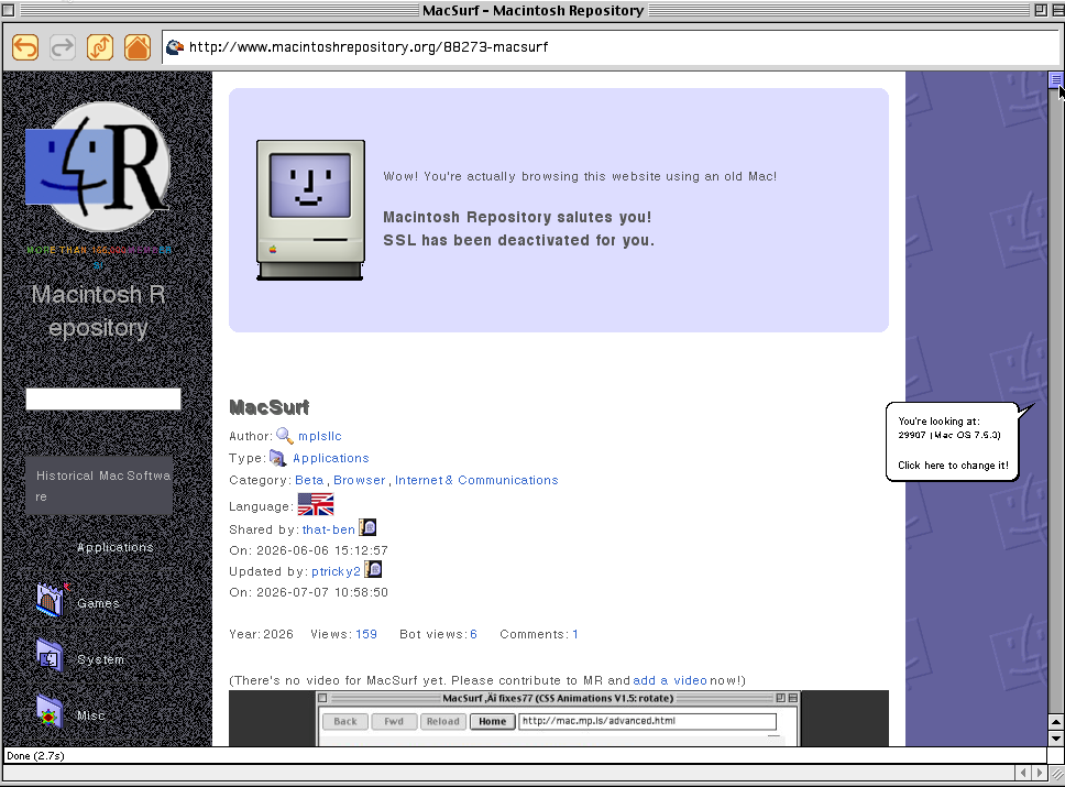 Macintosh Repository