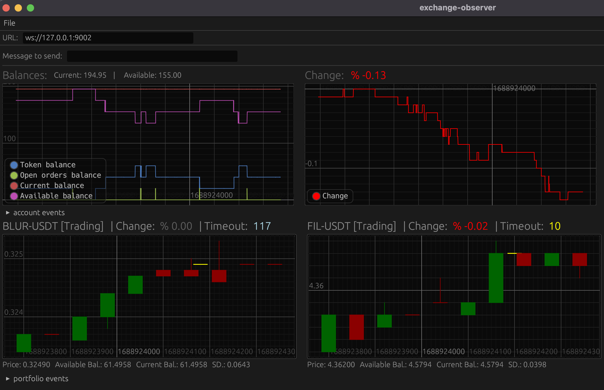 exchange-observer gui