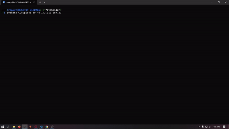 GitHub - mr-kasim-mehar/CveSpider: A Python tool to resolve domains to ...