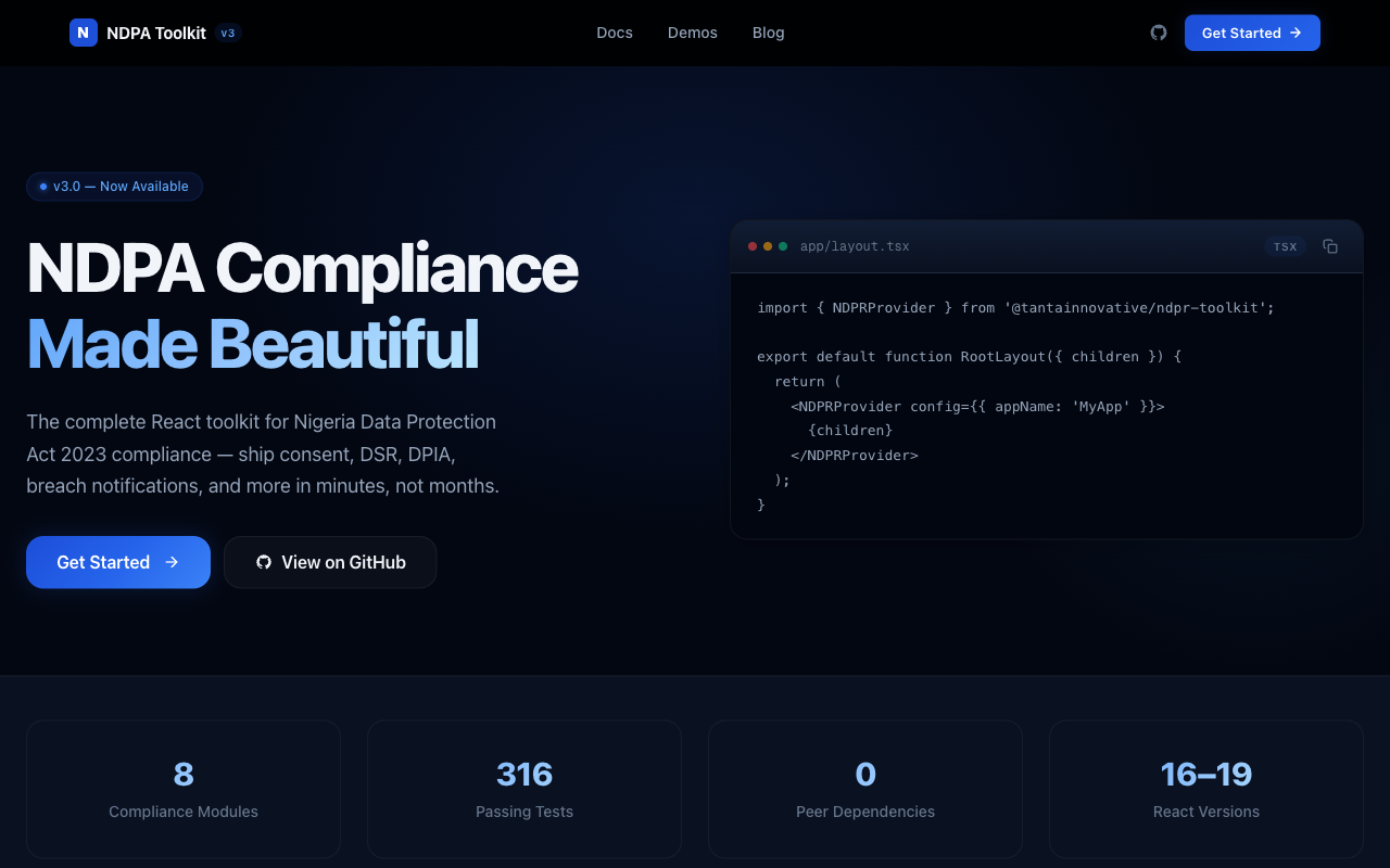 NDPA Toolkit — NDPA Compliance Made Beautiful