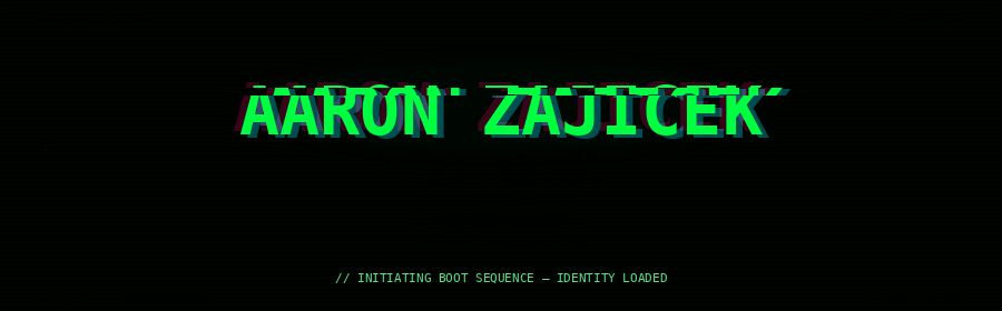 Aaron Zajicek — Portfolio.exe