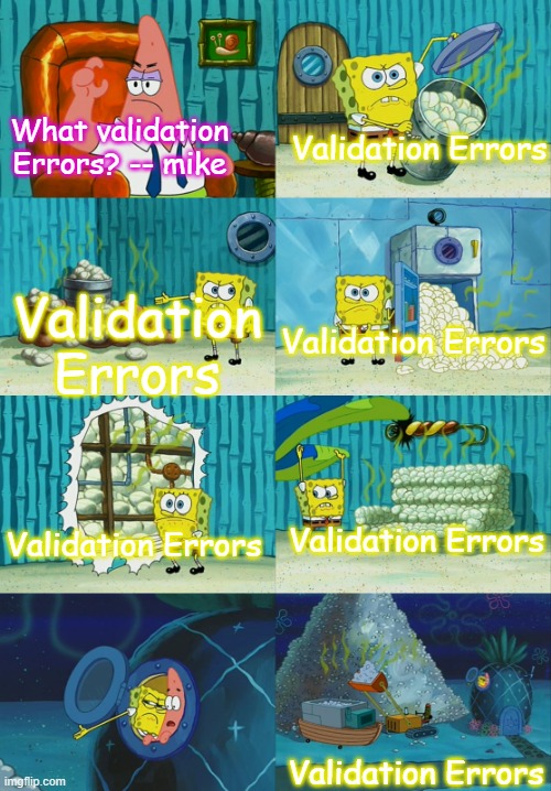 Validation Errors
