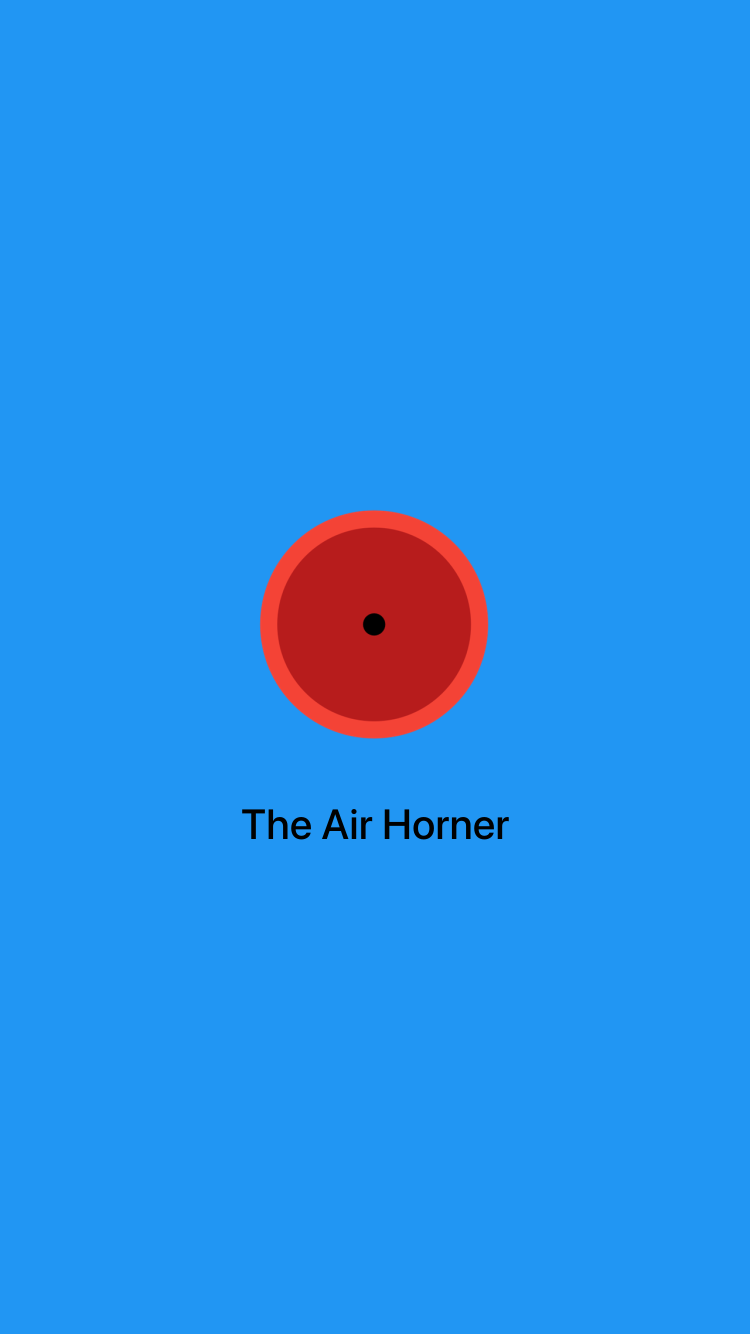 Example 1: Airhorner