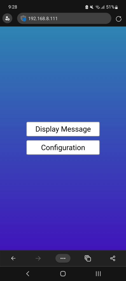 Config Interface