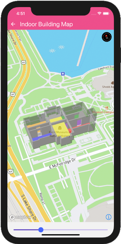 Indoor Building Map iOS