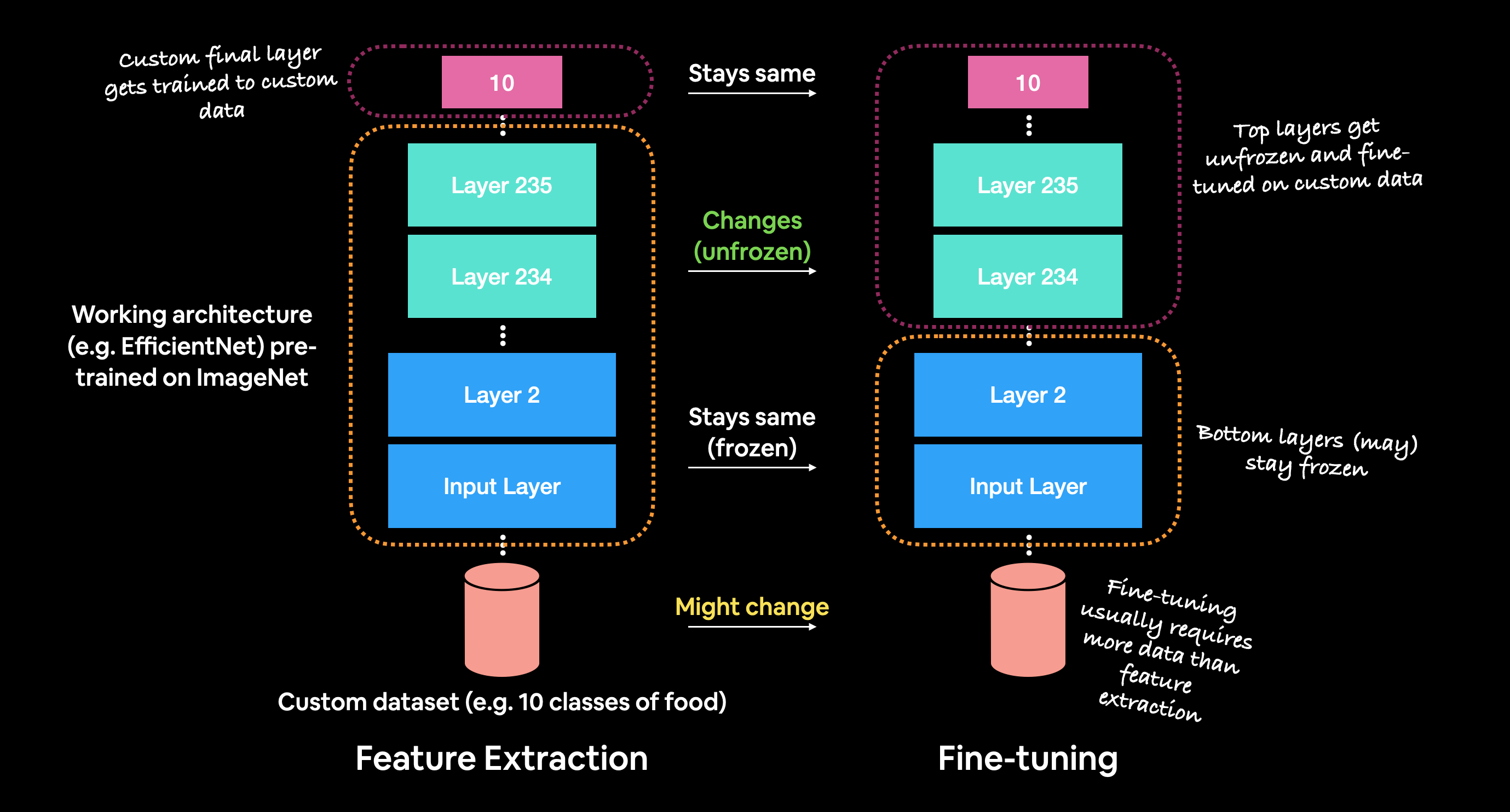 05. Transfer Learning with TensorFlow Part 2: Fine-tuning - Zero to Mastery  TensorFlow for Deep Learning