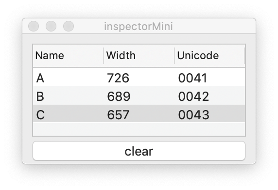 Inspector Mini Screenshot